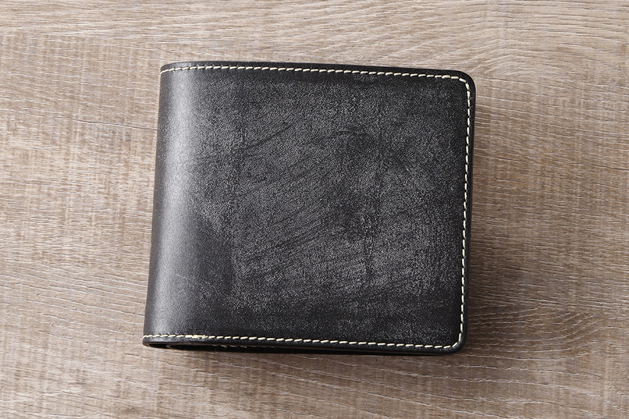 Full Grain Bridle Leather 折財布（横型）